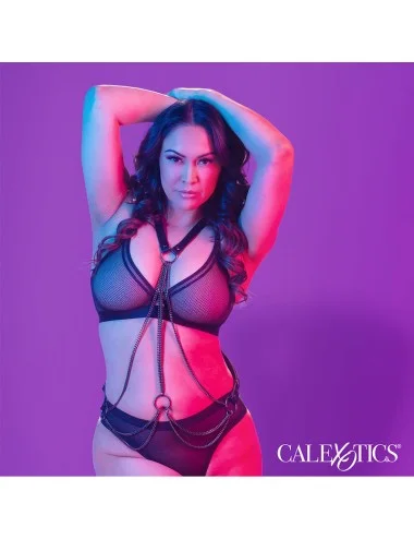 CALEXOTICS - EUPHORIA HARNAIS MULTICHAÎNE PREMIUM GRANDE TAILLE