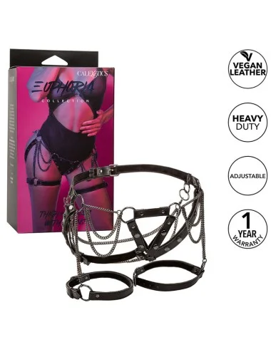 CALEXOTICS - EUPHORIA HARNAIS DE CUISSE MULTICHAÎNES PREMIUM