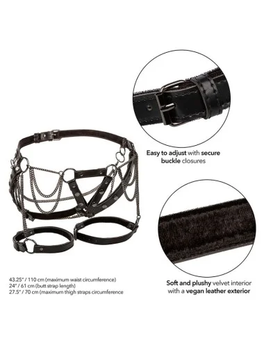 CALEXOTICS - EUPHORIA HARNAIS DE CUISSE MULTICHAÎNES PREMIUM