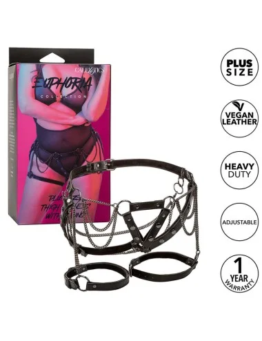 CALEXOTICS - EUPHORIA HARNAIS DE CUISSE MULTICHAÎNES PREMIUM GRANDE TAILLE