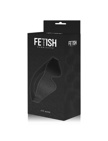 FETISH SUBMISSIVE - MASQUE EN CUIR VÉGAN AVEC DOUBLURE EN NOPRÈNE
