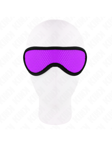 KINK - BANDAGE TEXTURÉ À ÉCAILLES AVEC BORD RECOUVERT VIOLET 20 x 7 CM