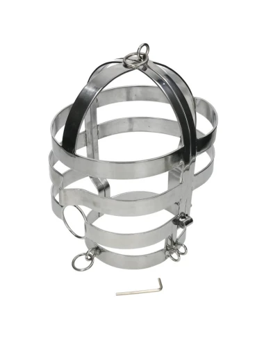 METAL HARD - MASQUE AVEC COLLIER EN ACIER