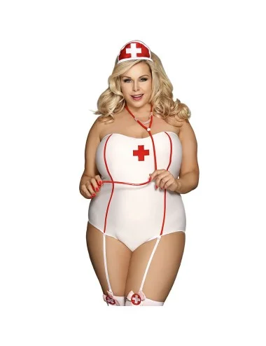 SUBBLIME - COSTUME DINFIRMIÈRE SEXY AVEC TEDDY L/XL