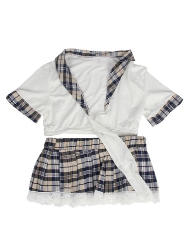 SUBBLIME - COSTUME DÉCOLIÈRE SEXY HAUT ET JUPE L/XL