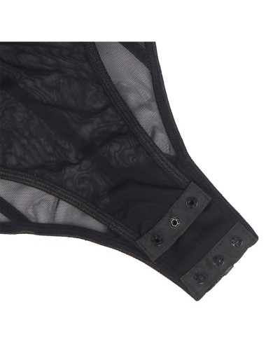 SUBBLIME - BODY NOIR  BRETELLES CHAÎNE S/M