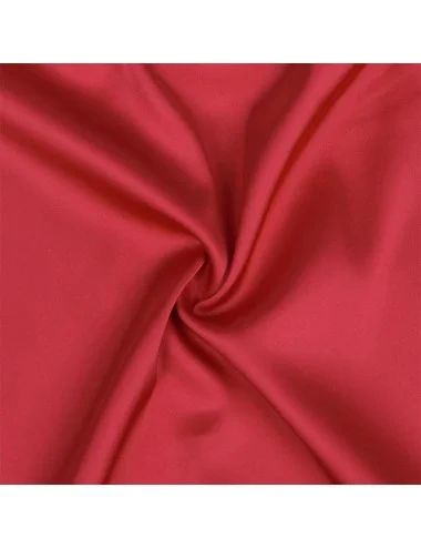 SUBBLIME - BABYDOLL EN SATIN AVEC DENTELLE ROUGE L/XL