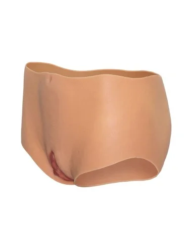 HIDDEN DESIRE - ALTER EGO VAGIN OUVERT ET CUL SLIP TAILLE MOYENNE CHAIR
