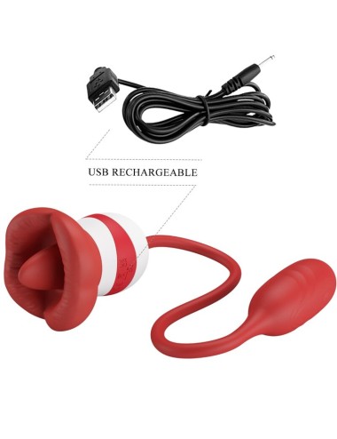 PRETTY LOVE - ALIYAH MASTURBATEUR BOUCHE ROUGE