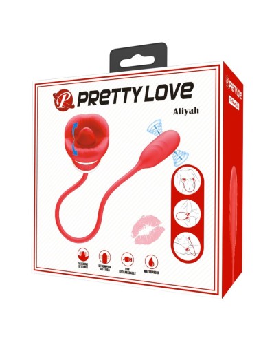 PRETTY LOVE - ALIYAH MASTURBATEUR BOUCHE ROUGE