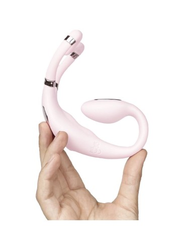 ADRIEN LASTIC - COUPLE SECRETS II DOUBLE STIMULATION ROSE + APPLICATION GRATUITE