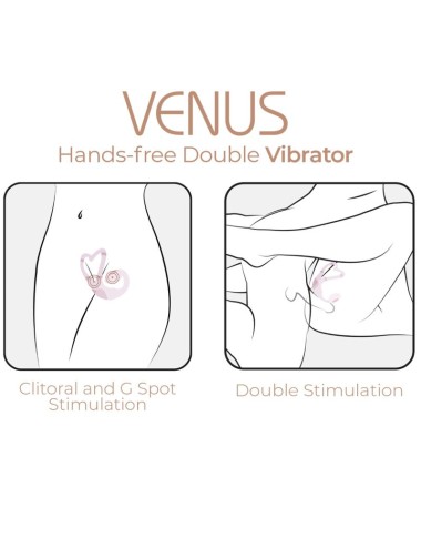 ADRIEN LASTIC - COUPLE SECRETS II DOUBLE STIMULATION ROSE + APPLICATION GRATUITE
