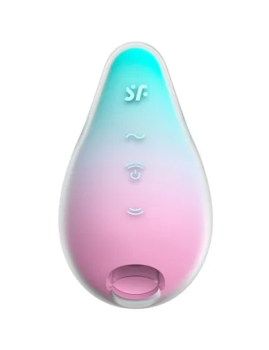 SATISFYER - MERMAID VIBES STIMULATEUR & VIBRATEUR MENTHE ET ROSE