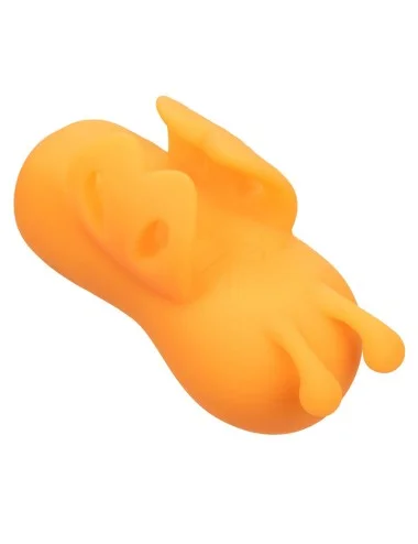 CALEXOTICS - NEON VIBES BUZZING VIBE LE STIMULATEUR DE DOIGTS 10 VIBRATIONS ORANGE