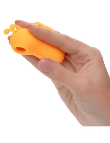 CALEXOTICS - NEON VIBES BUZZING VIBE LE STIMULATEUR DE DOIGTS 10 VIBRATIONS ORANGE