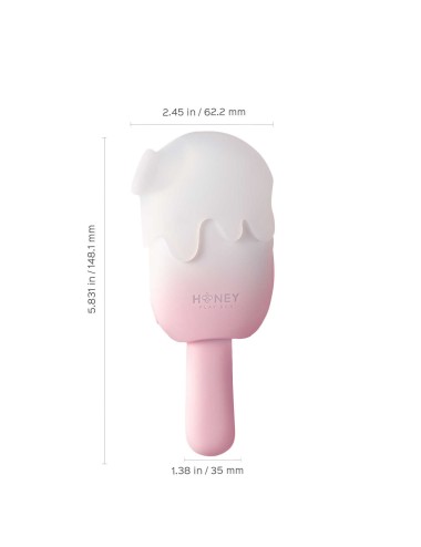Bite me - Double Stimulateur clitoridien en forme de glace