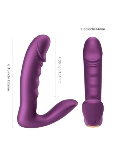 RORA 2 Capteur de pression G-Spot rotatif et stimulateur clitoridien