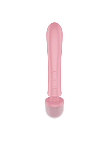 Triple lover Rabbit et Wand Satisfyer - Rose