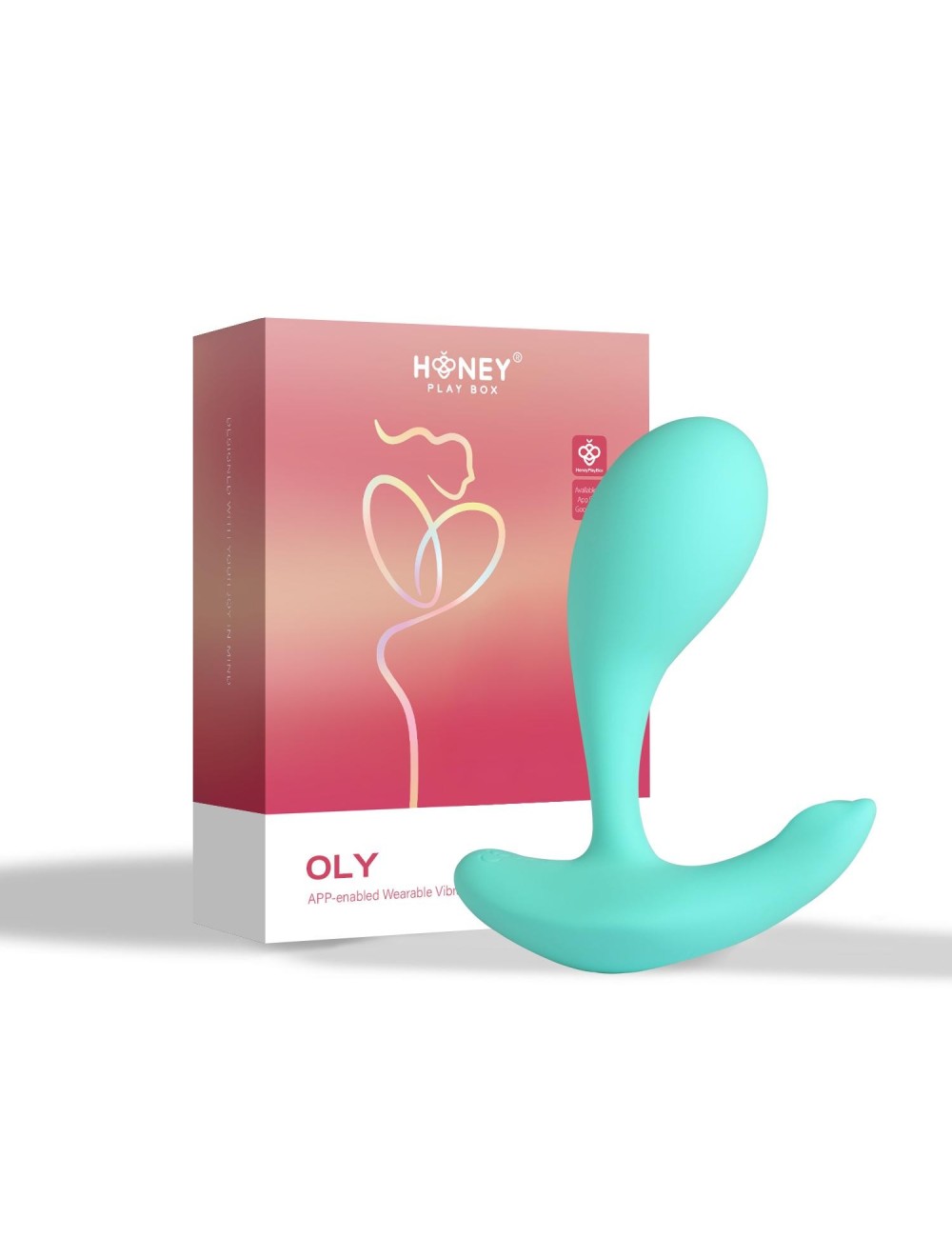 Loli Bleu - vibromasseur avec application pour le point G et le clitoris Loli Bleu - vibromasseur avec application pour le point G et le clitoris