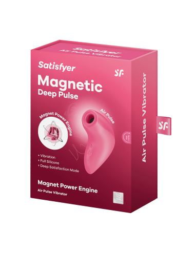 Magnetic deep pulse Satisfyer - Rose