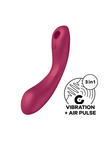 Curvy trinity 1 - 3 en 1 Rouge Satisfyer