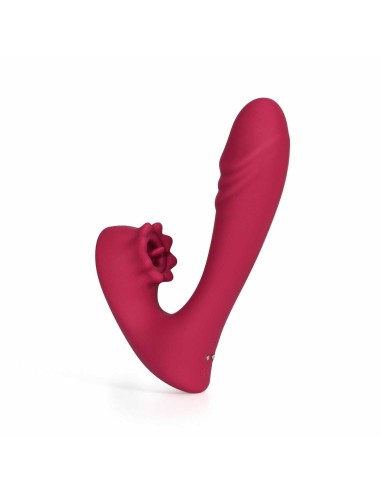 Lacy - Vibromasseur point G avec langue pour le clitoris