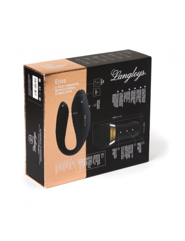 ÉROS STIMULATION CLITORIS ET POINT G - NOIR