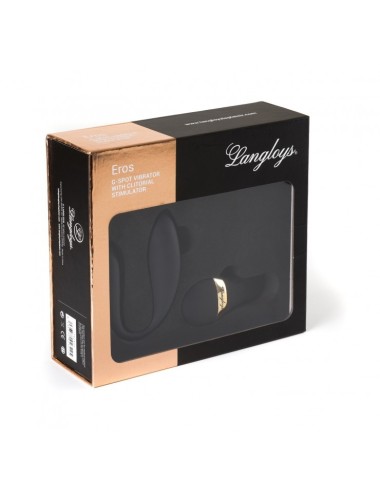 ÉROS STIMULATION CLITORIS ET POINT G - NOIR