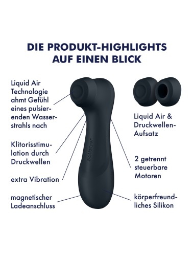 Pro 2 Génération 3 Air pulse - Noir Satisfyer