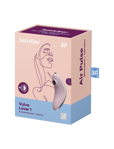 Vulva Lover Stimulateur et vibromasseur Satisfyer - Rose