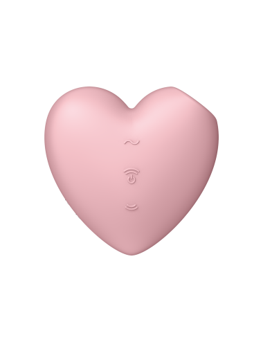 Stimulateur Satisfyer Cutie Heart - Rose
