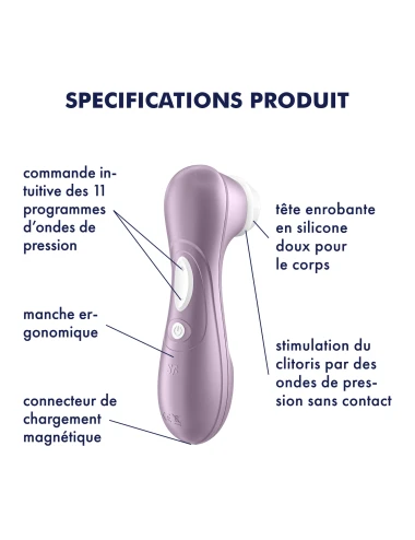 Stimulateur Satisfyer Pro 2 - Violet
