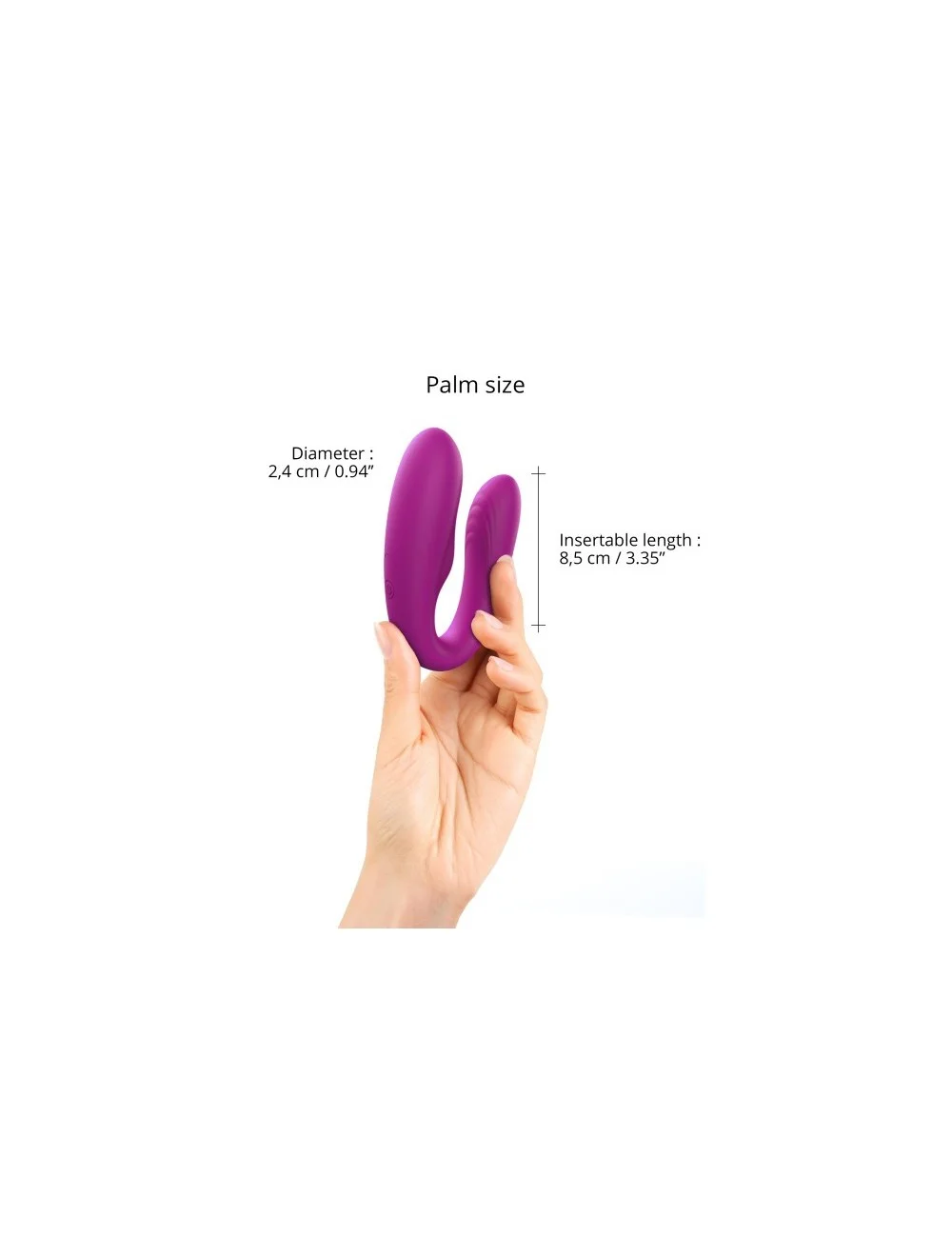 MATCH UP - Sweet Orchid - Jouet pour couple télécommandé MATCH UP - Sweet Orchid - Jouet pour couple télécommandé