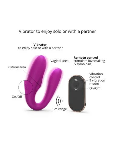 MATCH UP - Sweet Orchid - Jouet pour couple télécommandé