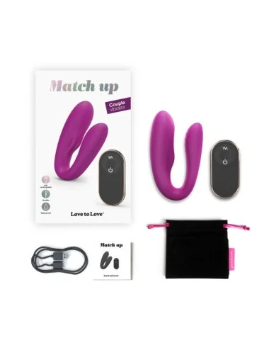 MATCH UP - Sweet Orchid - Jouet pour couple télécommandé