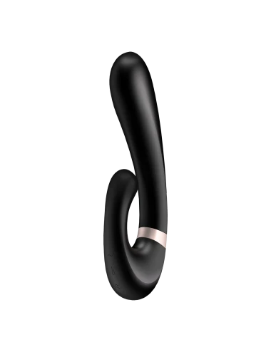Stimulateur clitoridien et Vibromasseur point G Satisfyer Heat Wave Connect App - Noir