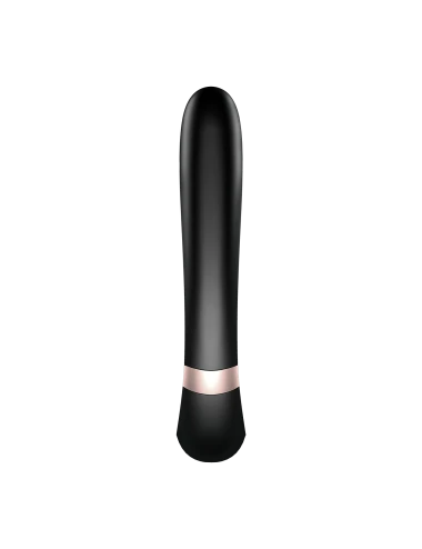 Stimulateur clitoridien et Vibromasseur point G Satisfyer Heat Wave Connect App - Noir