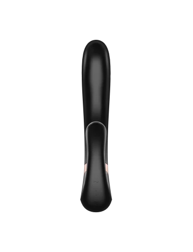 Stimulateur clitoridien et Vibromasseur point G Satisfyer Heat Wave Connect App - Noir