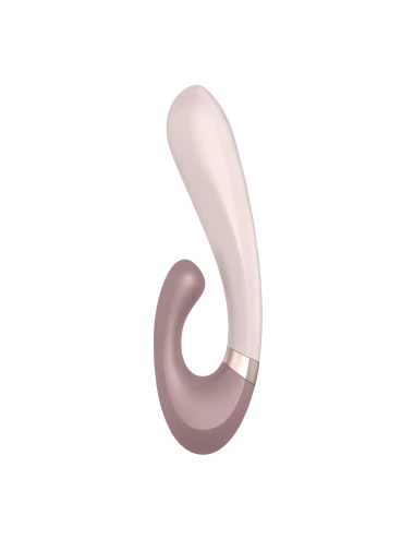 Stimulateur clitoridien et Vibromasseur point G Satisfyer Heat Wave Connect App - Mauve