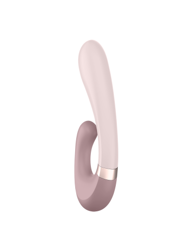 Stimulateur clitoridien et Vibromasseur point G Satisfyer Heat Wave Connect App - Mauve