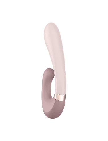 Stimulateur clitoridien et Vibromasseur point G Satisfyer Heat Wave Connect App - Mauve