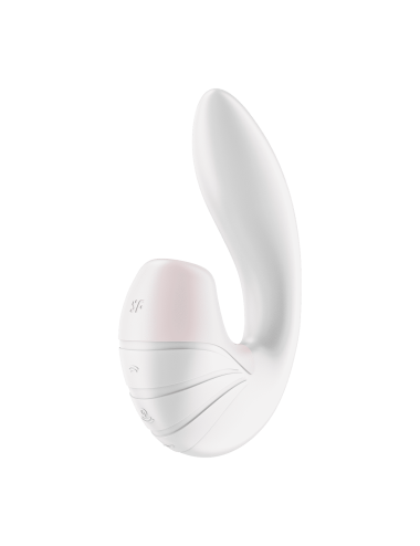 Stimulateur clitoridien et Vibromasseur point G Satisfyer Supernova - Blanc