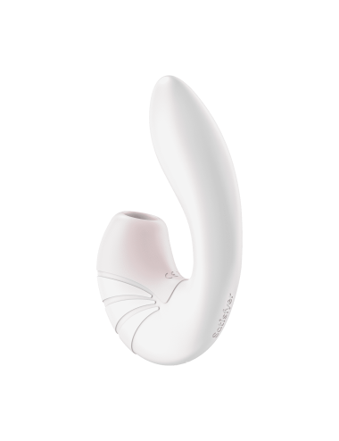 Stimulateur clitoridien et Vibromasseur point G Satisfyer Supernova - Blanc