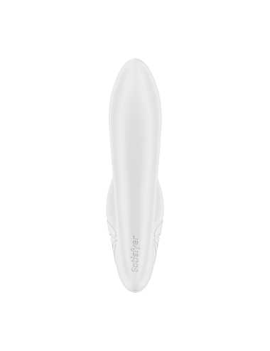 Stimulateur clitoridien et Vibromasseur point G Satisfyer Supernova - Blanc