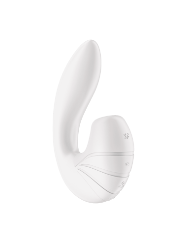 Stimulateur clitoridien et Vibromasseur point G Satisfyer Supernova - Blanc