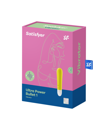 Vibromasseur  Satisfyer Ultra Power Bullet 1 - Rouge