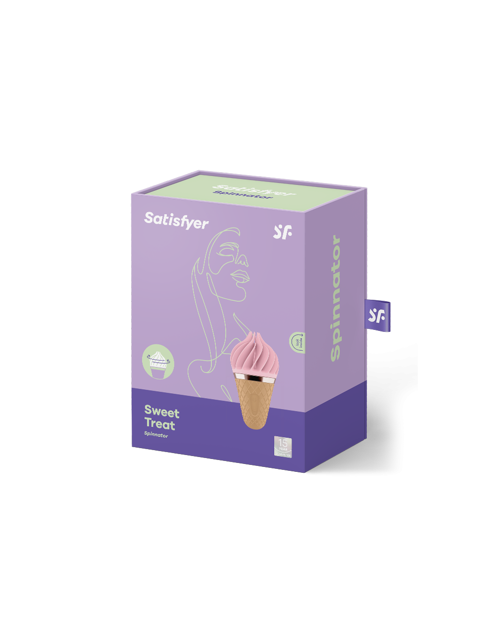Stimulateur Satisfyer Sweet Treat - Rose Stimulateur Satisfyer Sweet Treat - Rose
