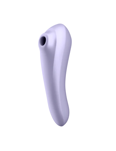 Stimulateur vibromasseur connecté Satisfyer Dual Pleasure - Mauve