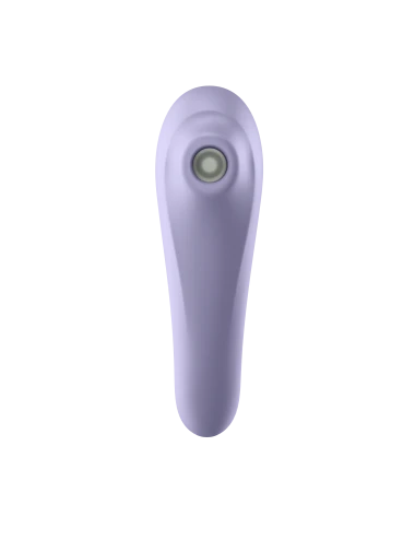 Stimulateur vibromasseur connecté Satisfyer Dual Pleasure - Mauve