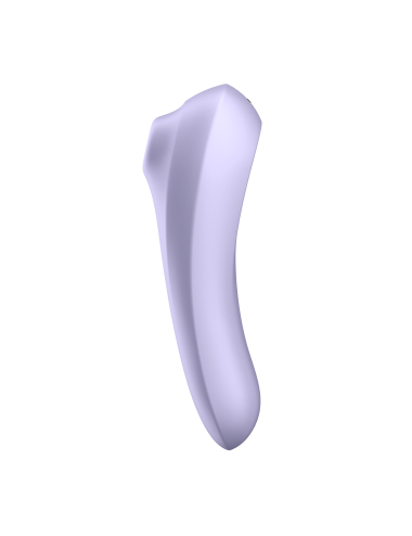 Stimulateur vibromasseur connecté Satisfyer Dual Pleasure - Mauve